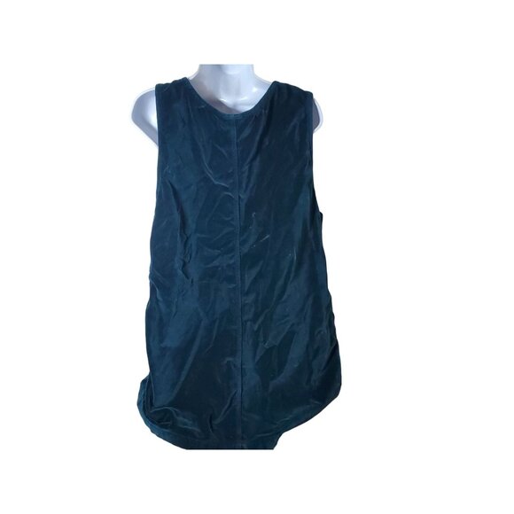 Match Vintage Sleeveless Pinafore Jumper Dress With Button Details & Pockets - Picture 5 of 10